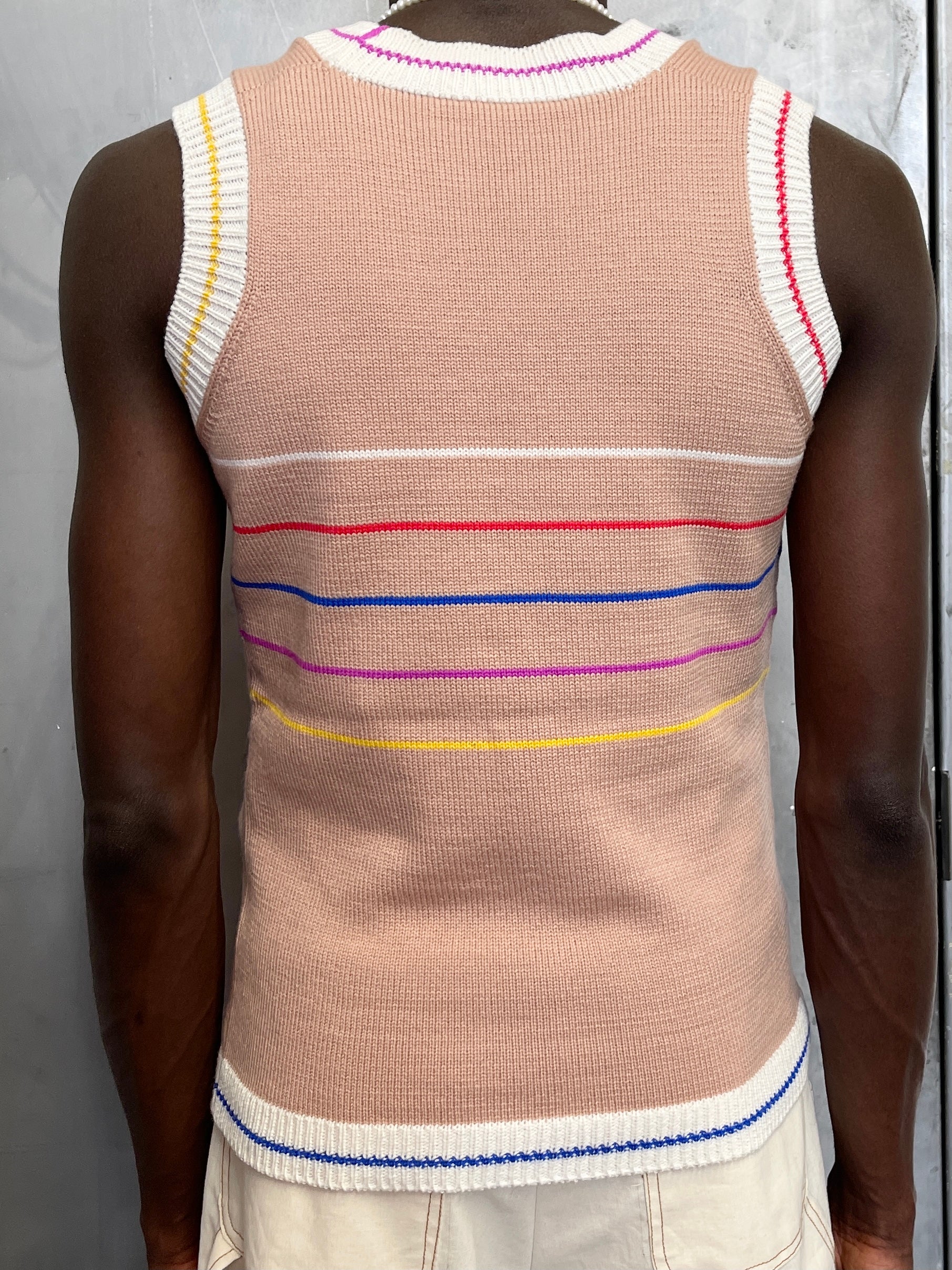 Accented Stripes and Trims Tank